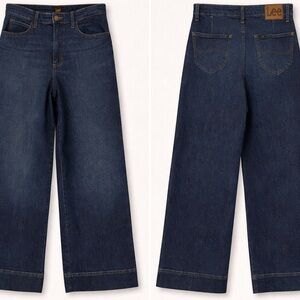 Lee Women's Dark Blue Flare Jeans